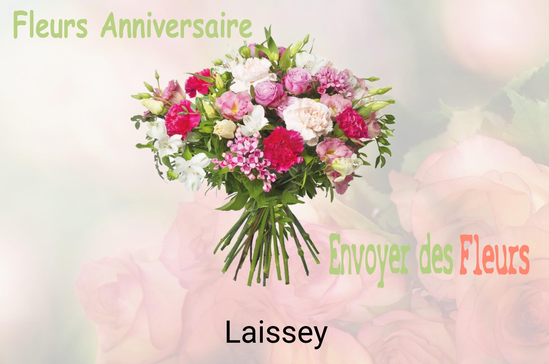 Bouquet de fleurs d’anniversaire livré à Laissey